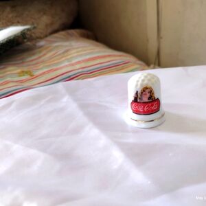 Vintage Coca Cola Thimble